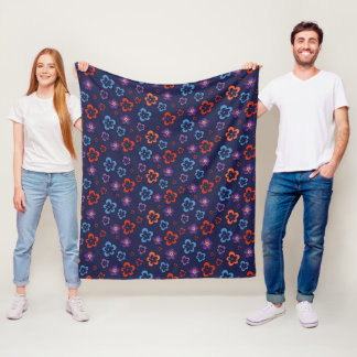 Armenian Tricolor Fleece Blanket