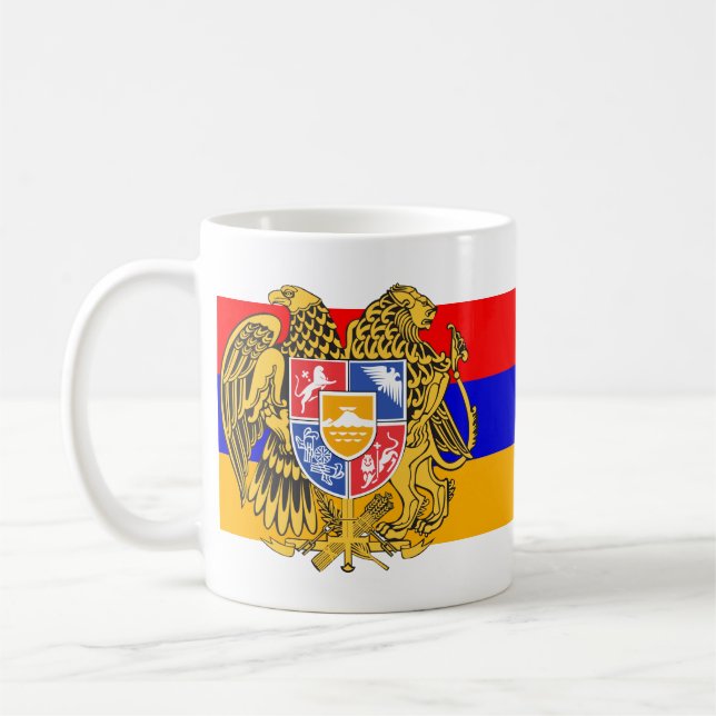 Armeniememblem Kaffemugg (Vänster)