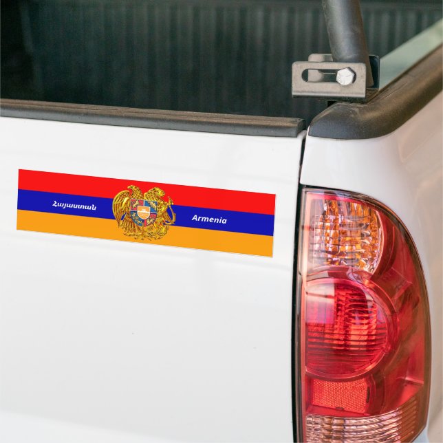Armenien (Հ ա յ ա ս տ ա) Bildekal (På lastbil)