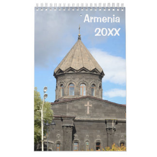 Armenien 12-månaders väggkalender 2021 kalender