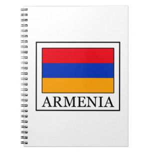 Armenien Anteckningsbok Med Spiral
