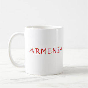 Armenien, armenisk design kaffemugg