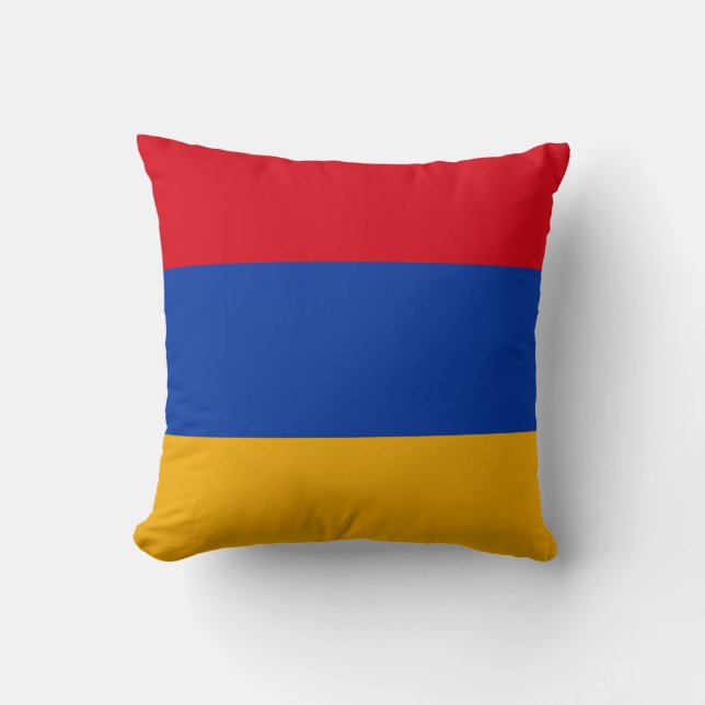 Armenien (Armeniska Flagga) Kudde (Framsida)