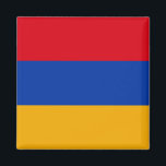 Armenien (Armeniska Flagga) Magnet<br><div class="desc"></div>