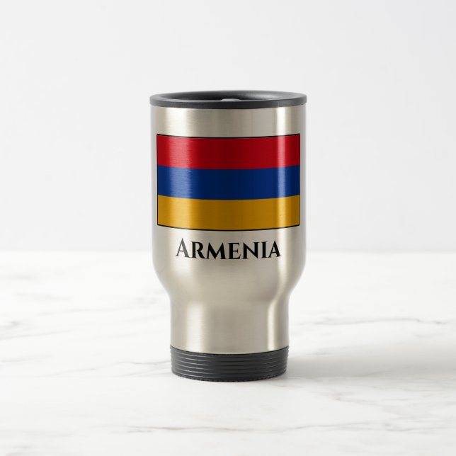 Armenien (Armeniska Flagga) Resemugg (Center)