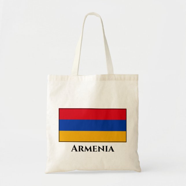 Armenien (Armeniska Flagga) Tygkasse (Framsidan)