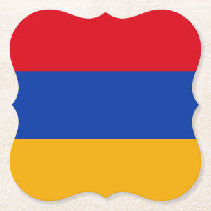 Armenien (Armeniska Flagga) Underlägg Papper