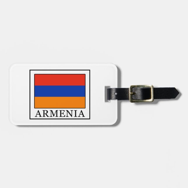 Armenien Bagagebricka (Horisontell Framsida)