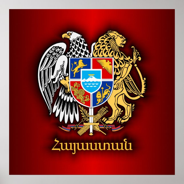 Armenien COA 2 Poster (Framsidan)