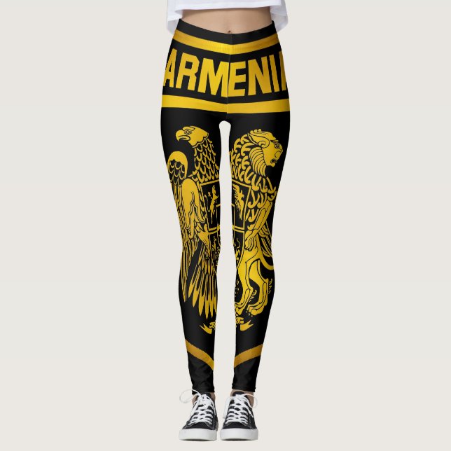 Armenien Emblem Leggings (Framsida)