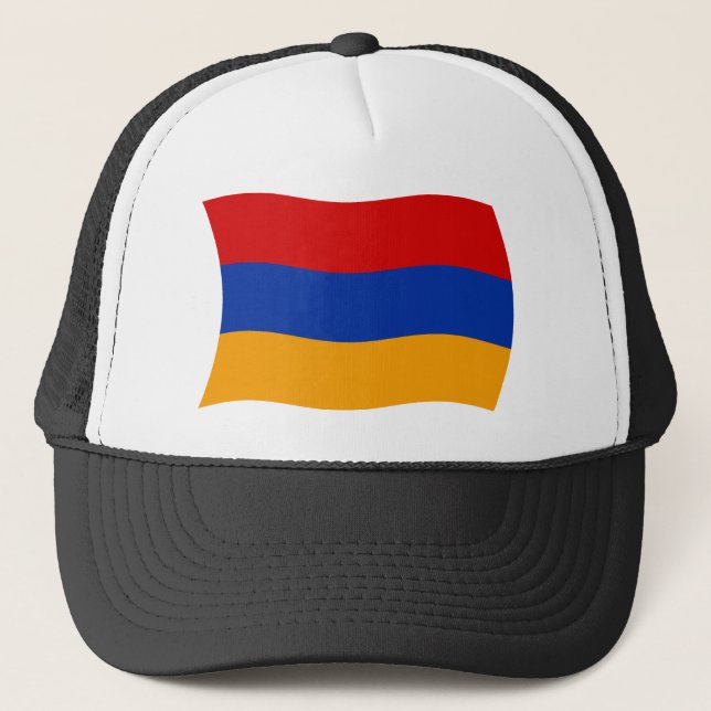 Armenien Flagg Hatt Keps (Framsida)