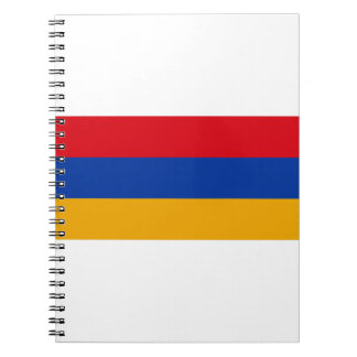 Armenien Flagga Anteckningsbok