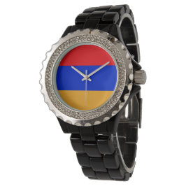 Armenien flagga armbandsur