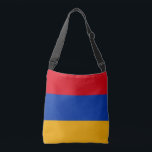 Armenien Flagga Axelväska<br><div class="desc">Armenien Flagga</div>