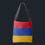 Armenien Flagga Axelväska<br><div class="desc">Armenien Flagga</div>