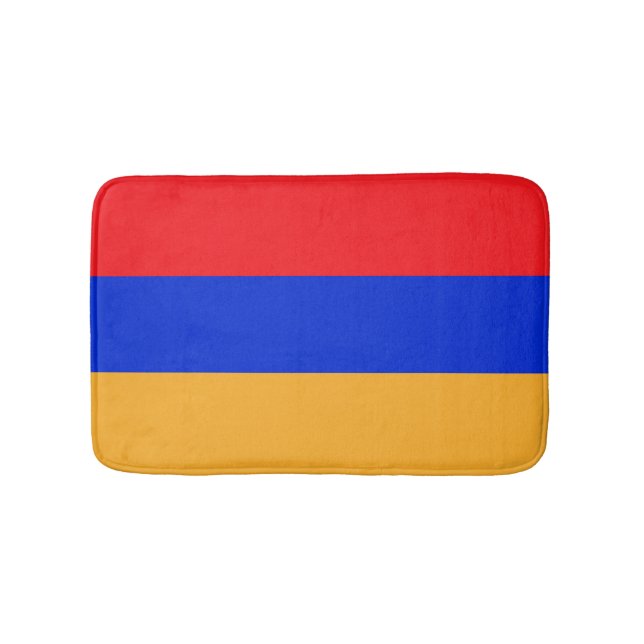 Armenien flagga badrumsmatta (Framsidan)