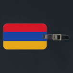 Armenien Flagga Bagagebricka<br><div class="desc">Armenien Flagga</div>