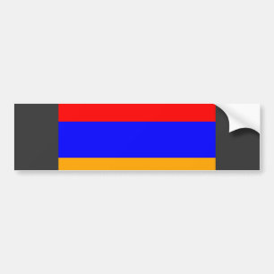 Armenien flagga bildekal