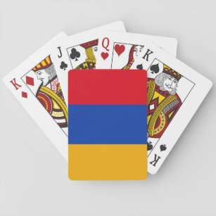 Armenien Flagga Casinokort