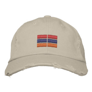 Armenien Flagga Embroized Baseball Cap Broderad Keps