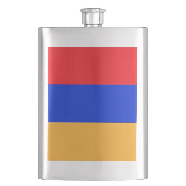 Armenien flagga fickplunta (Framsidan)