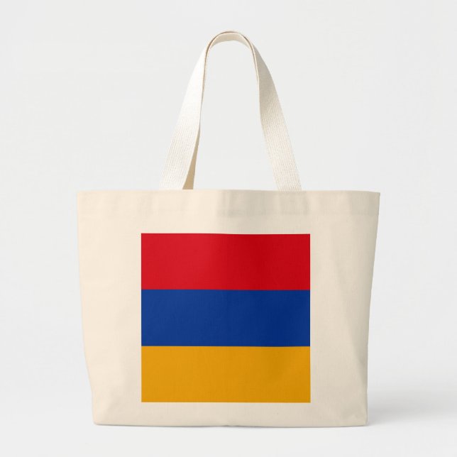 Armenien Flagga Jumbo Tygkasse (Framsidan)