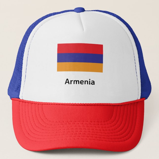 Armenien Flagga Keps (Framsida)
