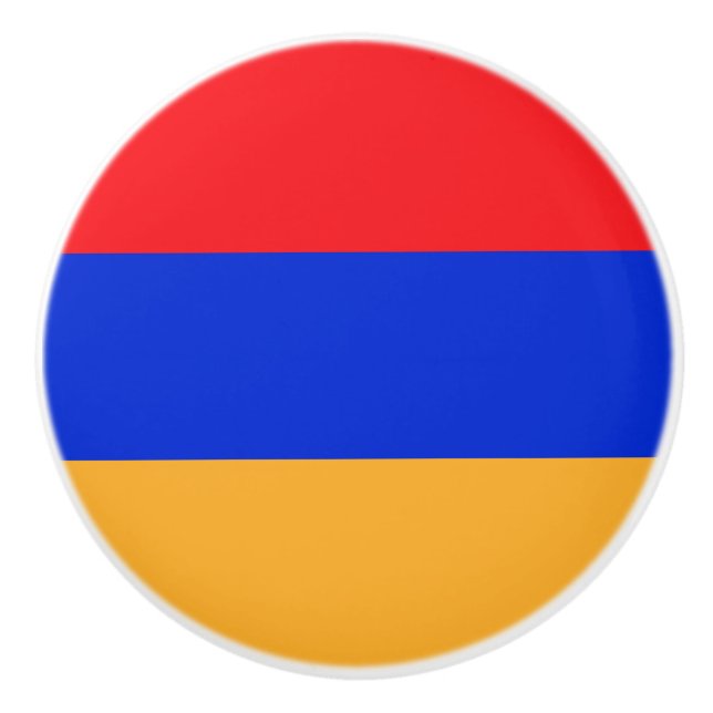 Armenien flagga knopp (Framsidan)