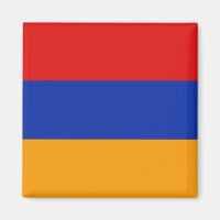 Armenien Flagga Magnet