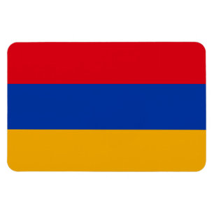 Armenien Flagga Magnet