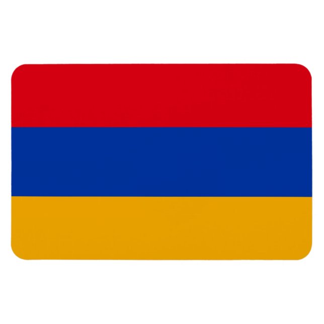 Armenien Flagga Magnet (Horisontell)