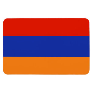 Armenien Flagga Magnet