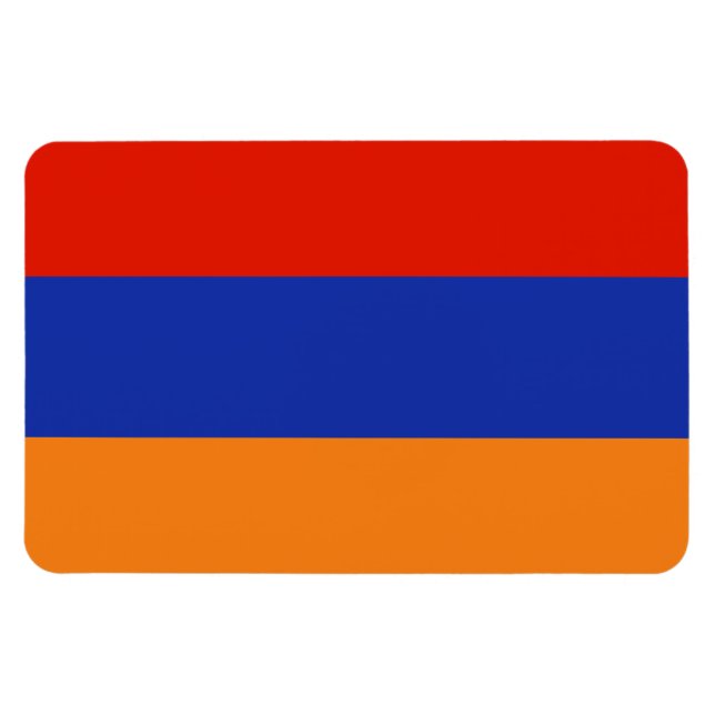 Armenien Flagga Magnet (Horisontell)