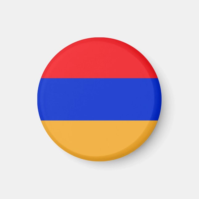 Armenien flagga magnet (Framsidan)