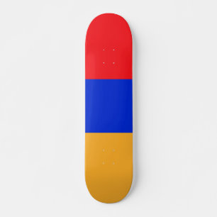 Armenien flagga mini skateboard bräda 18,5 cm