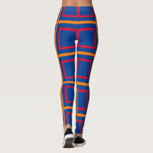 Armenien flagga mönster leggings