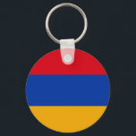 Armenien Flagga Nyckelring<br><div class="desc">Armenien Flagga</div>