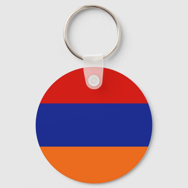 Armenien Flagga Nyckelring (Framsida)