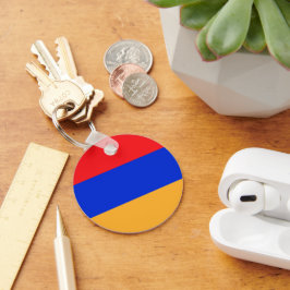 Armenien flagga nyckelring