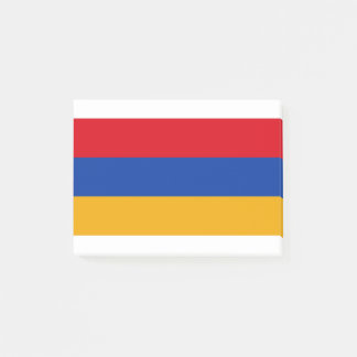 Armenien Flagga Post-it Block