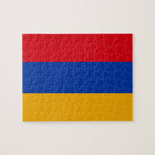 Armenien Flagga Pussel