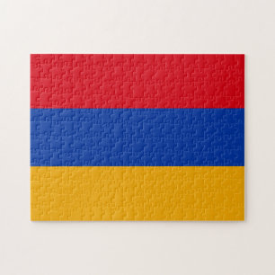 Armenien Flagga Pussel