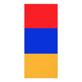 Armenien flagga reklamkort
