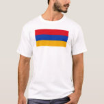 Armenien Flagga T Shirt<br><div class="desc">Armenien Flagga</div>