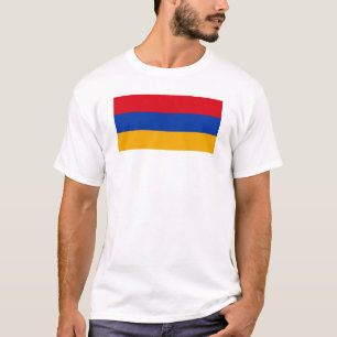 Armenien Flagga T Shirt