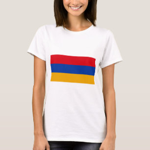 Armenien Flagga T Shirt