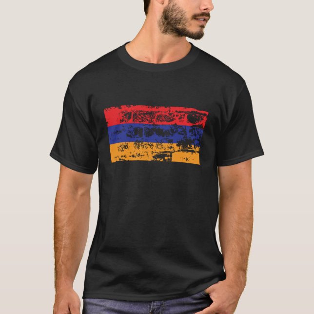 Armenien flagga tröja (Framsida)