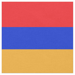Armenien flagga tyg