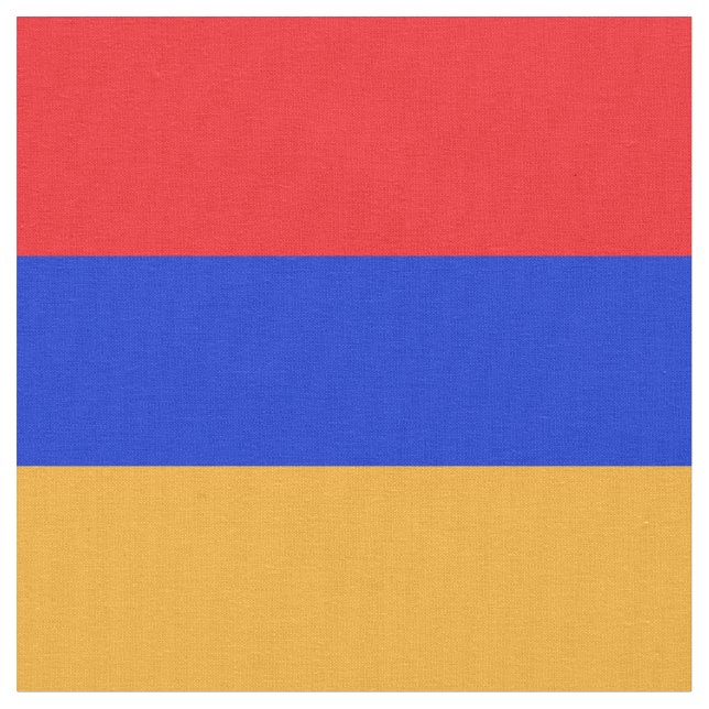 Armenien flagga tyg (Närbild)