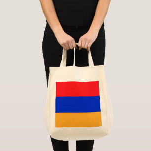 Armenien flagga tygkasse